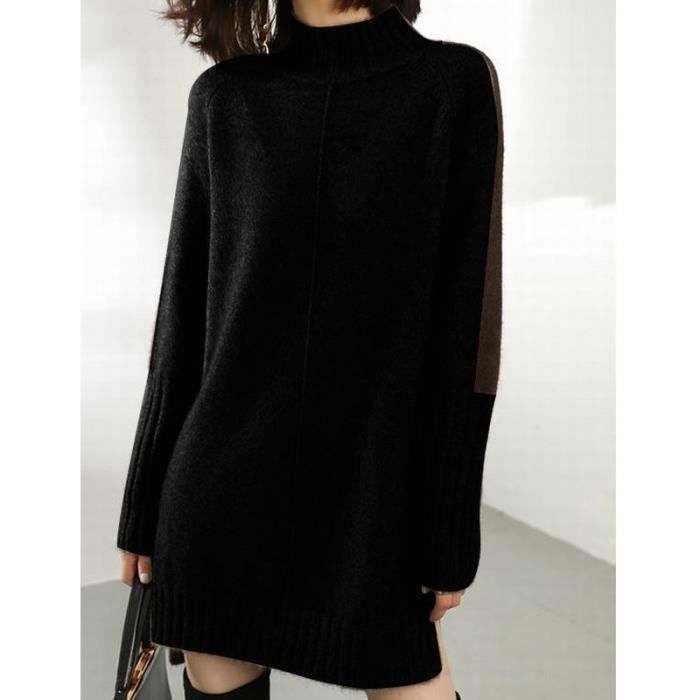 Long pull noir hotsell femme