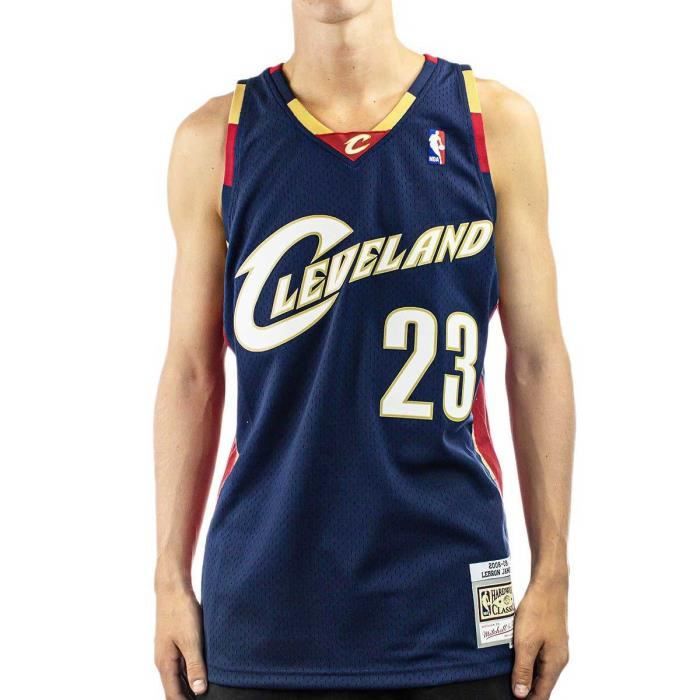 Débardeur Homme - MITCHELL & NESS - Swingman - Cleveland Cavaliers - LeBron James #23 - Hardwood Classics