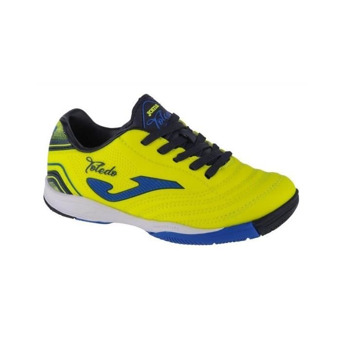 Chaussures De Foot En Salle Enfant Joma - Bleu/jaune Fluo - Pointure US 4,5
