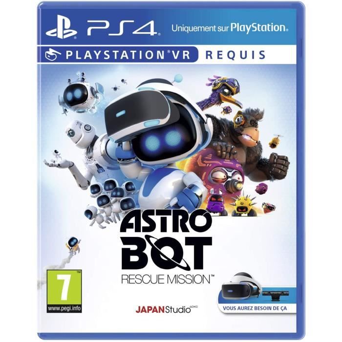 Astro Bot - PlayStation VR, Version physique, En francais, 1 Joueur