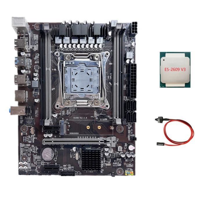 MUCAI-Kit de carte mère X99 P4, LGA 2011, DDR4 16 Go, 2x8 Go, mémoire