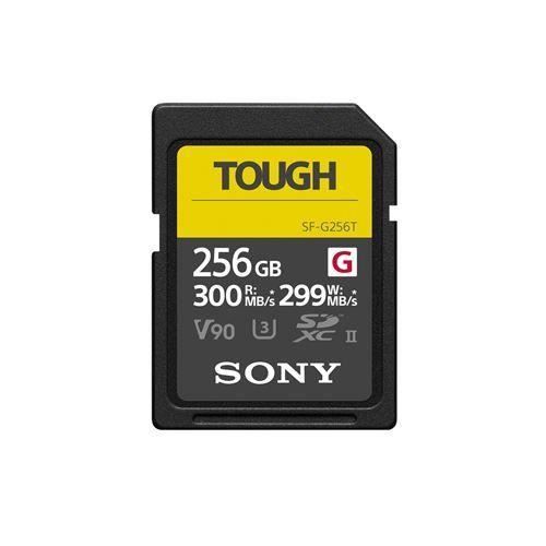 Sony Carte mémoire SD 256GB SF-G Séries Tough Noir - 0027242926363