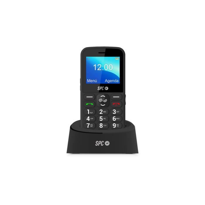 SPC Fortune 2 - Téléphone Portable Senior avec Grosses Touches, Bouton SOS, Volume Extra-élevé, Notifications intelligentes