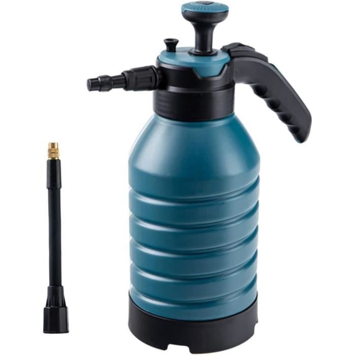 Lot De 2 Pulvérisateurs à Pompe TECPO 2L - Pour Mousse, Shampooing, Produits Nettoyants