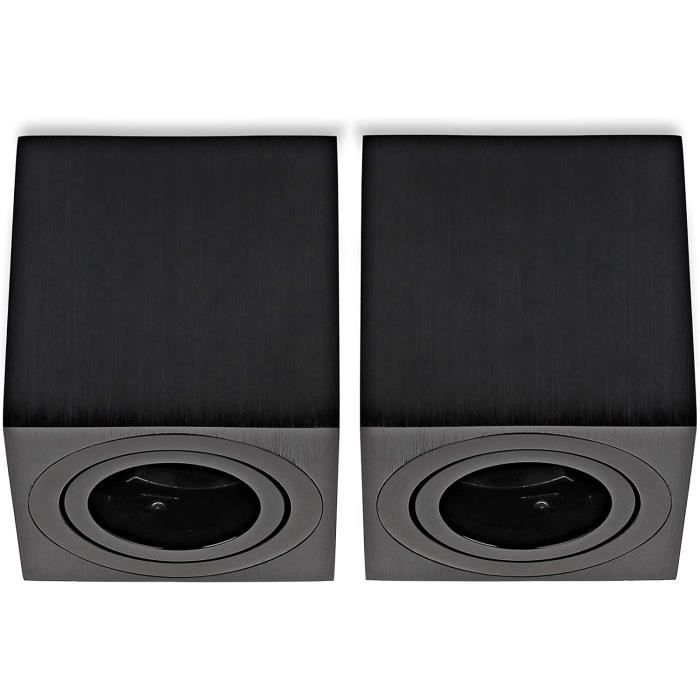 Boîtier Mural Réseau 86x86x40 Mm - Lot De 2 Pour Plaques Ethernet | Gestion Câbles & Installation Propre
