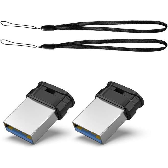 Clé Usb 32 Go 3.0 Ultra Mini, Lot De 2 Clef Usb 32 Go, Mini Cle Usb ...