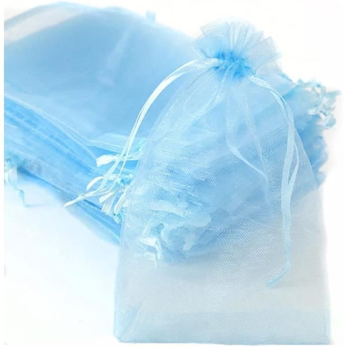 Lot De 50 Sachets En Organza à Remplir - Sacs Cadeaux En