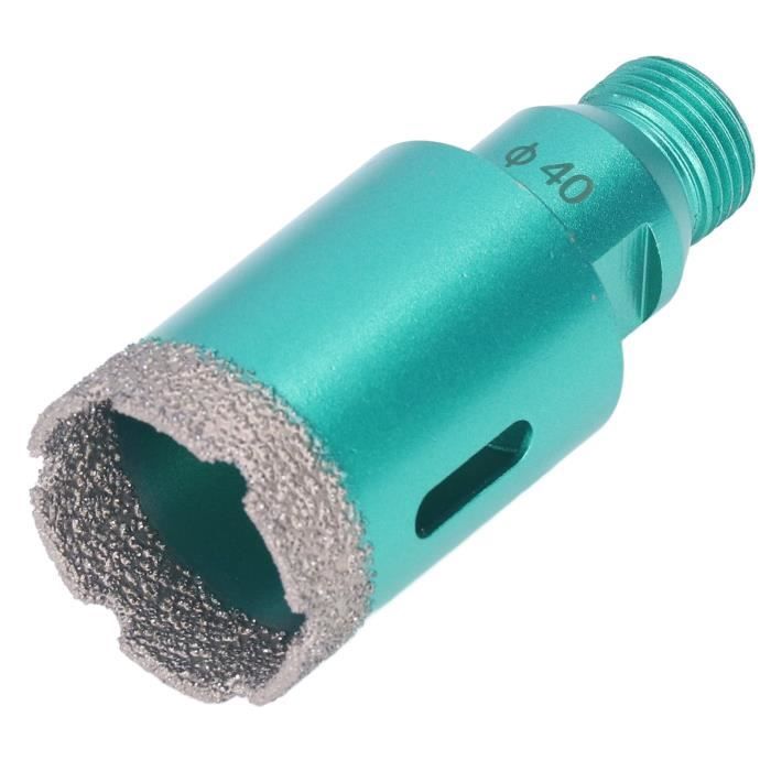 Foret Diamanté 40/45/50 Mm Pour Carottage Pierre - Marbre, Granit, Béton