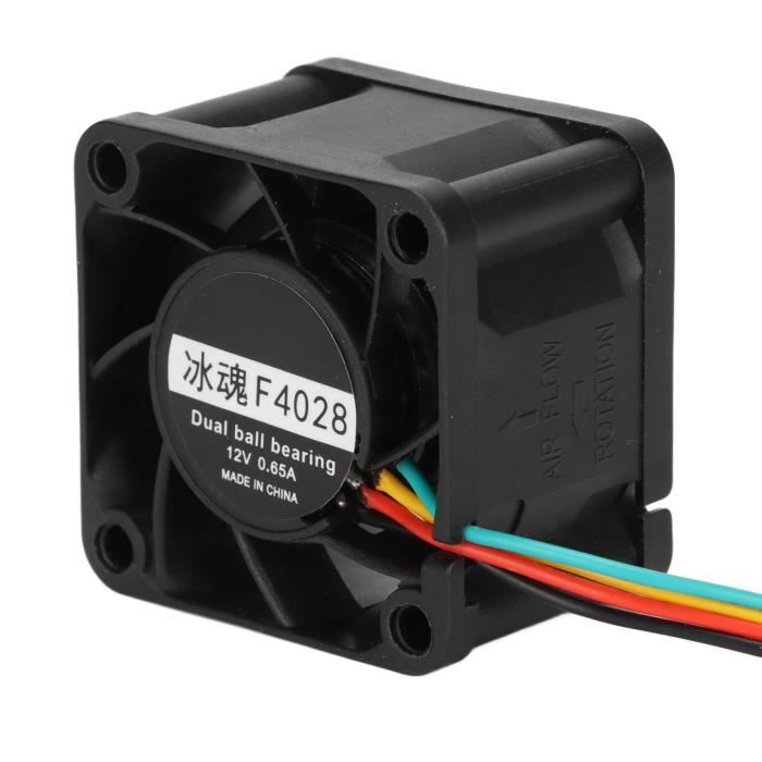 VBESTLIFE Ventilateurs de boîtier PC Ventilateurs de boîtier de PC 16000 tr/min deux roulements