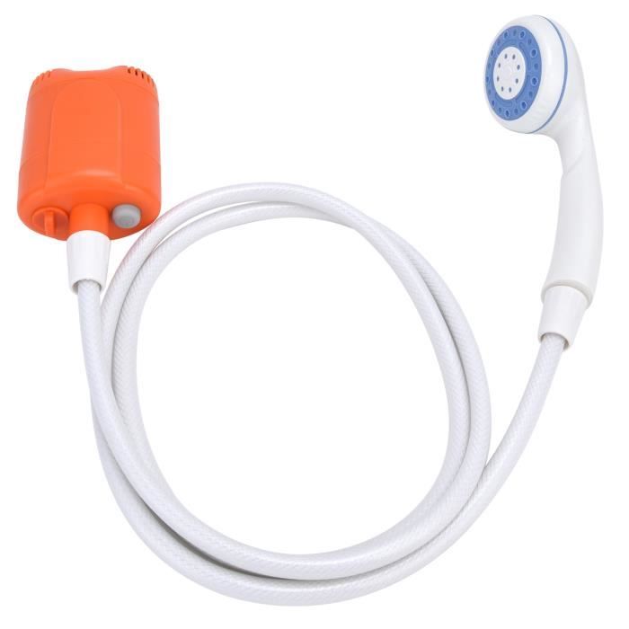 VBESTLIFE Camp Shower Pump, Outdoor Shower Set Easy Assembly Pleasant