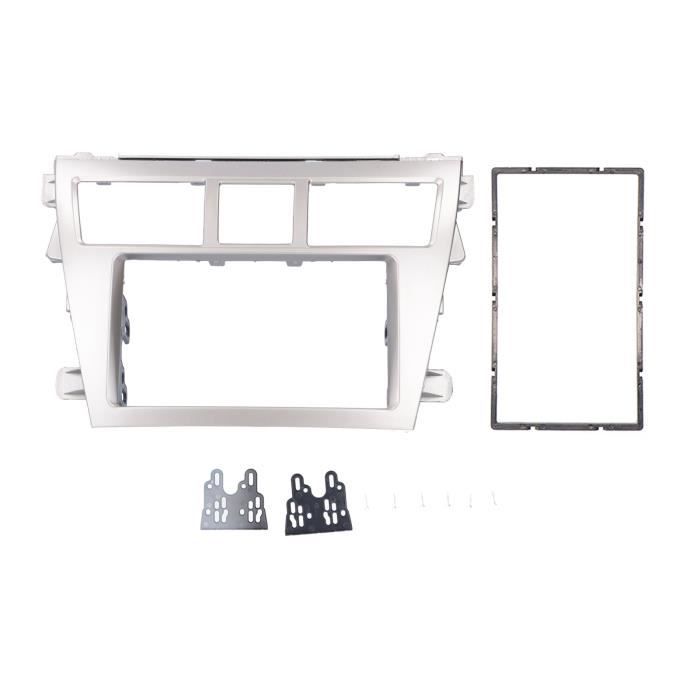 VINGVO Fascia de radio 2Din Radio Fascia Car Stéréo Navigation Kit de