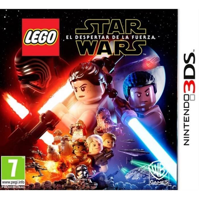 Lego Star Wars: The Force Awakens Latam Cover 3ds - vue 2