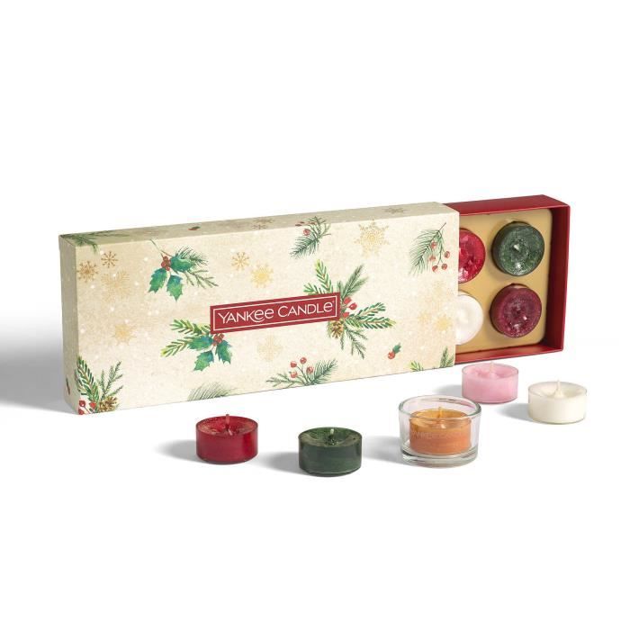 Yankee Candle Aw20 Coffret Cadeau 10 Bougies ChauffePlat + Support