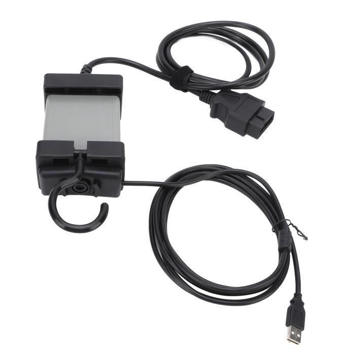 TIP Scanner de diagnostic DICE 2014D Outil de diagnostic de voiture VIDA DICE 2014D EWD OBD2 multilingue avec câble CARB pour
