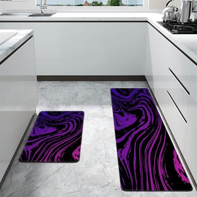 Tapis Salle De Bain Antidérapant 50×80 Cm Forme Avocat – Microfibre Moelleux Absorbant – Design Fruit Fun