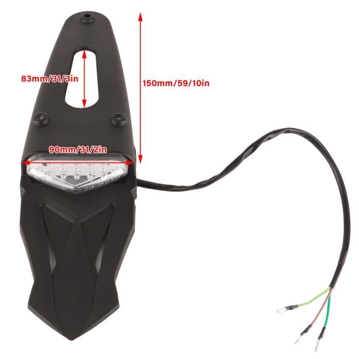 Feu arrière moto – Pièces pour carénage moto sur la Bécanerie