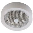 AIR-LIGHT CROWN - Ventilateur de plafond blanc Ø40cm 95W avec couronne d'éclairage LED-1