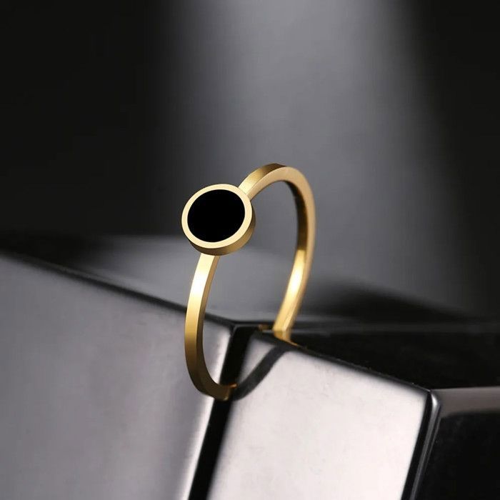 XJruixi Anime Bague Cosplay Acier Inoxydable - Bijoux Hommes Femmes Géométrique Néo-Gothique - Cadeau Fête