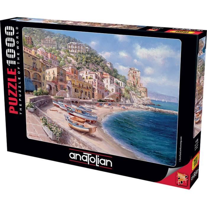 Puzzle 1000 pièces - Anatolian - Cetara, Italie - Paysage et