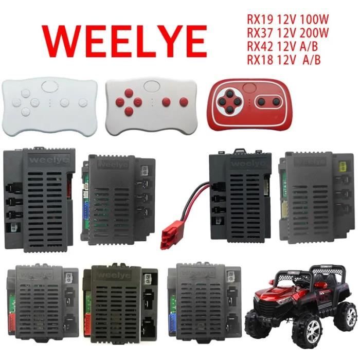 WEELYE RX23 Télécommande Et Récepteur 12 V 2,4 G Pour Enfants Véhicules