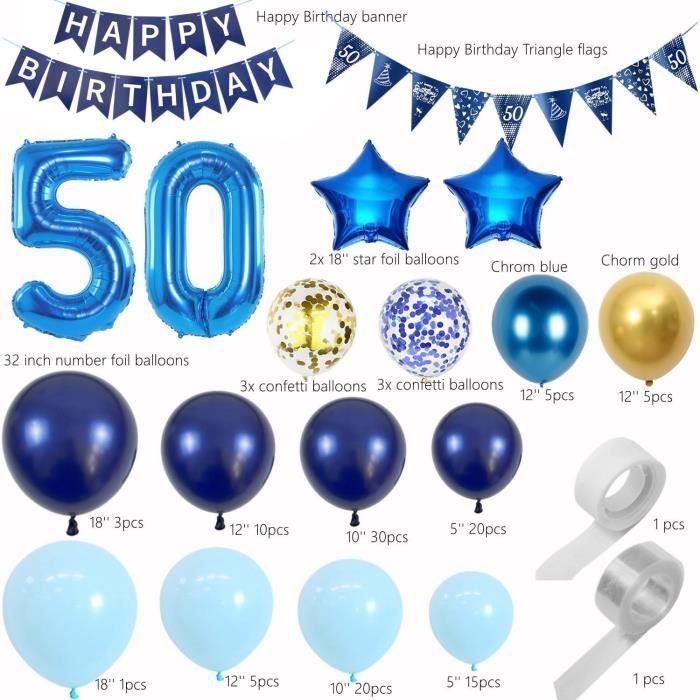 Chingcoo Decoration Anniversaire Hot Whels Garçon Ensemble de Fête d'Anniversaire Hot Whels, Ballon Deco Anniversaire, Ballons Set d'Anniversaire pour Enfants (3