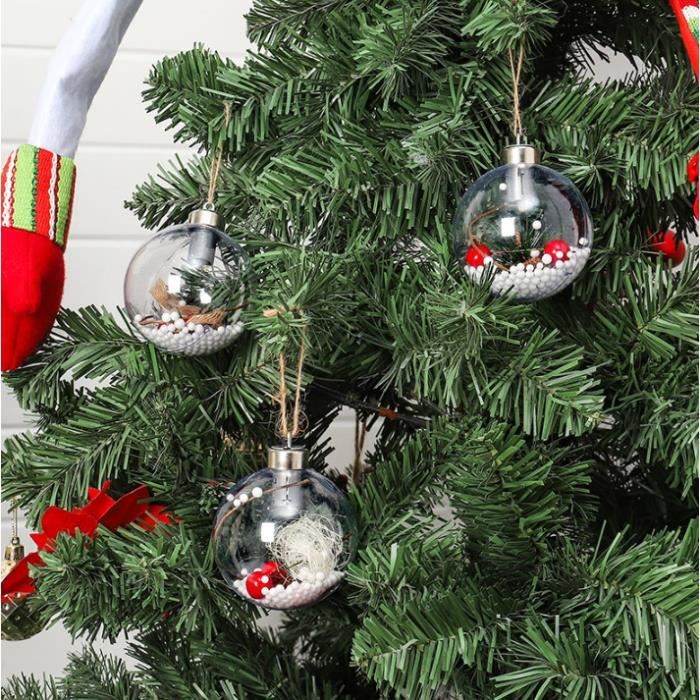 Boule à Neige Père Noël En Verre Transparent Et Polyrésine Rouge Et Blanche Traditional Christmas | Maisons Du Monde