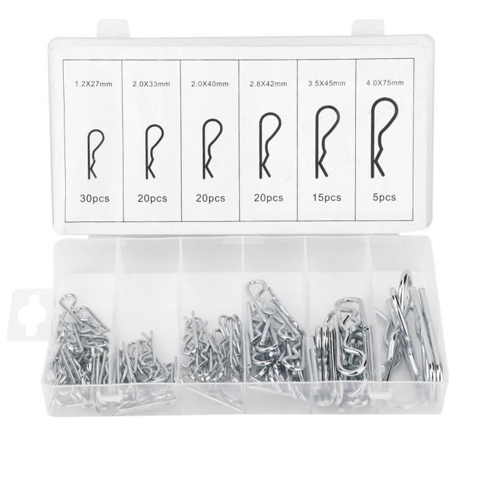VINGVO clips R de voiture RC Goupille de Clip de carrosserie RC en