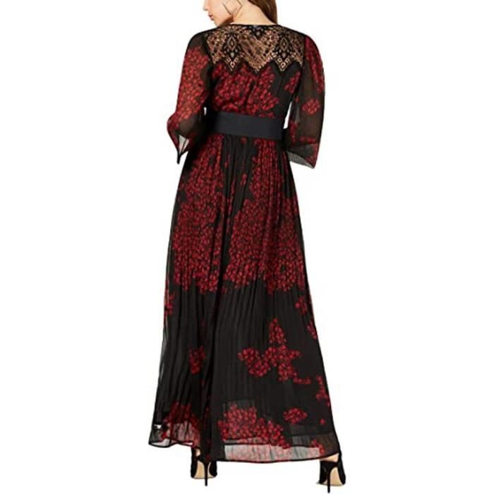 Robe guess dentelle rouge online