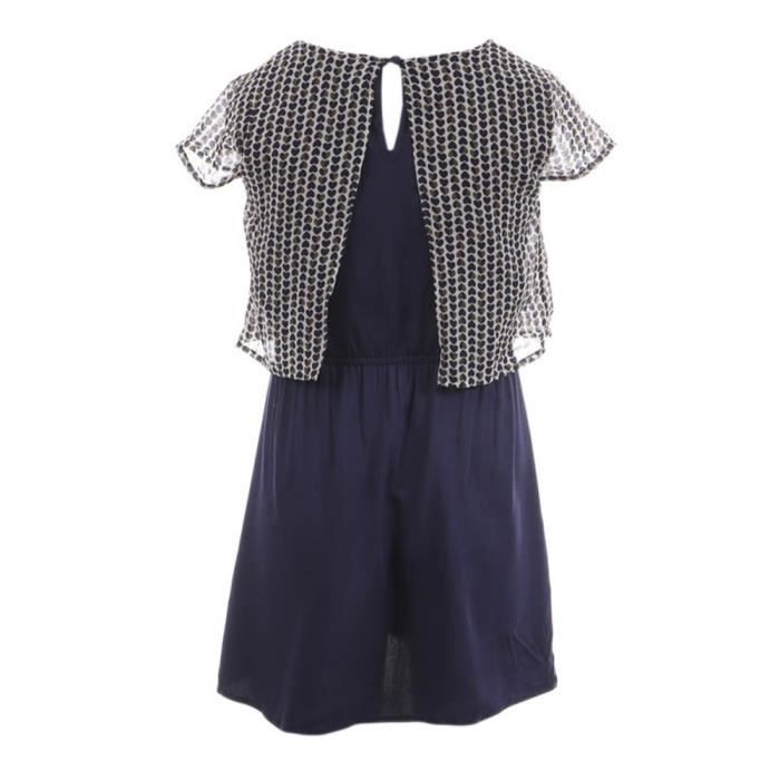 Robe teddy smith bleu marine top