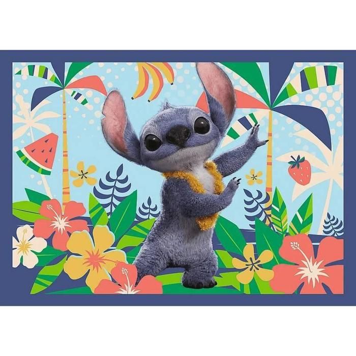 Puzzle - TREFL - Stitch, Le Film - 4 en 1 - Dès 4 ans - 579 g ...