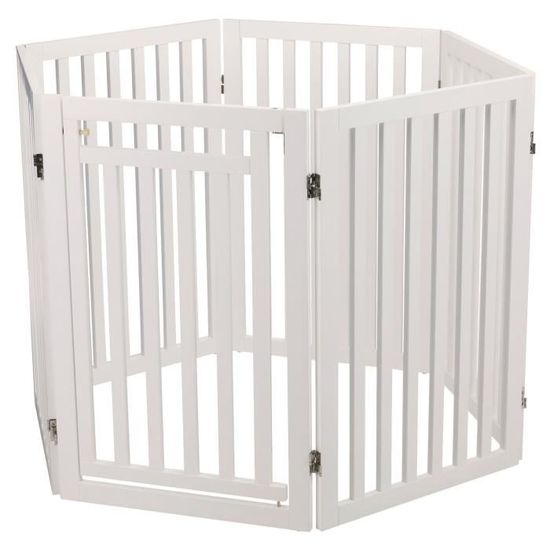 Parc Bebe Tres Grand Parc Pour Chien Avec Porte Maison Portative Pliable De Cloture Pour Chiot De Chat Pour Animaux De Compagnie Interieur En Plastique Blanc 176 91 60cm Mobilier Bebe Puericulture