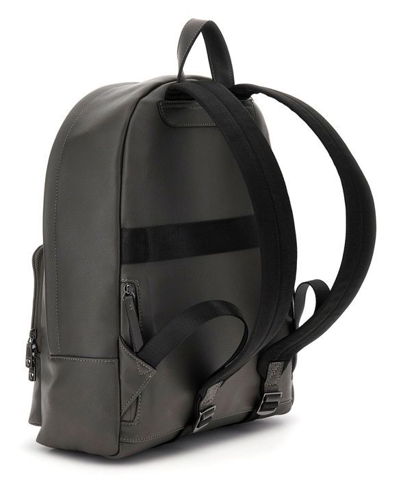 Sac à Dos Compact GUESS Milano Gris Foncé – Pour Homme, Ordinateur, Neuf Sous Blister