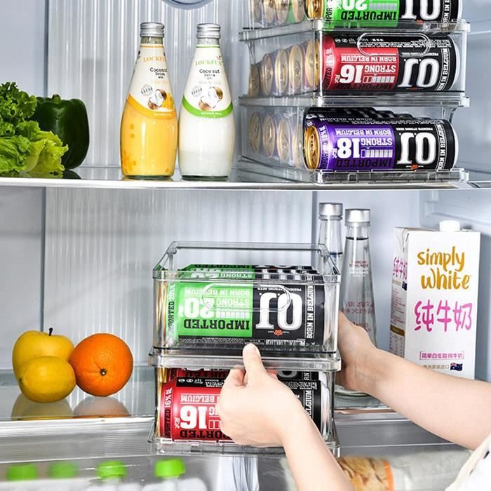 1 Distributeur De Canettes Empilables Pour Réfrigérateur - Temu Canada