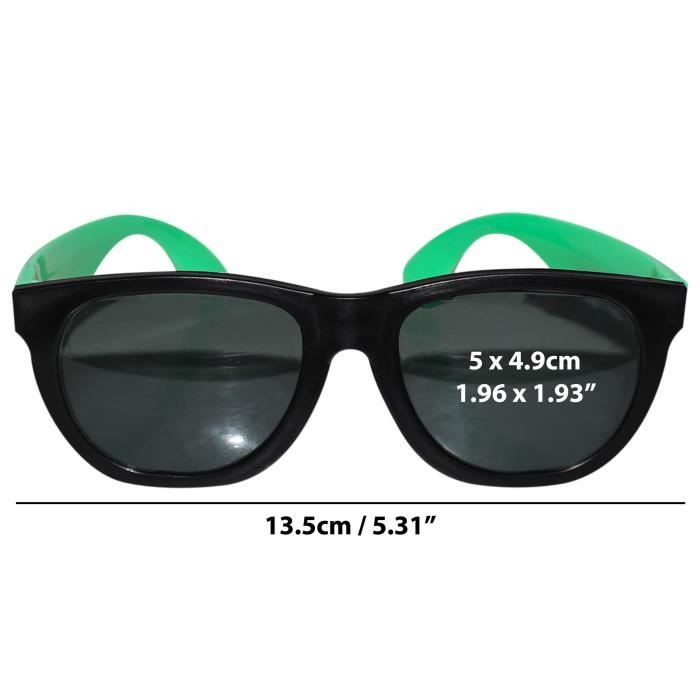 BELLE VOUS Lunettes de Soleil Noires Lot de 24 Lunette en