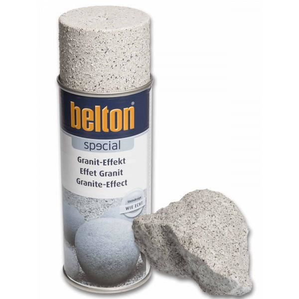 Bombe de peinture effet pierre gris clair