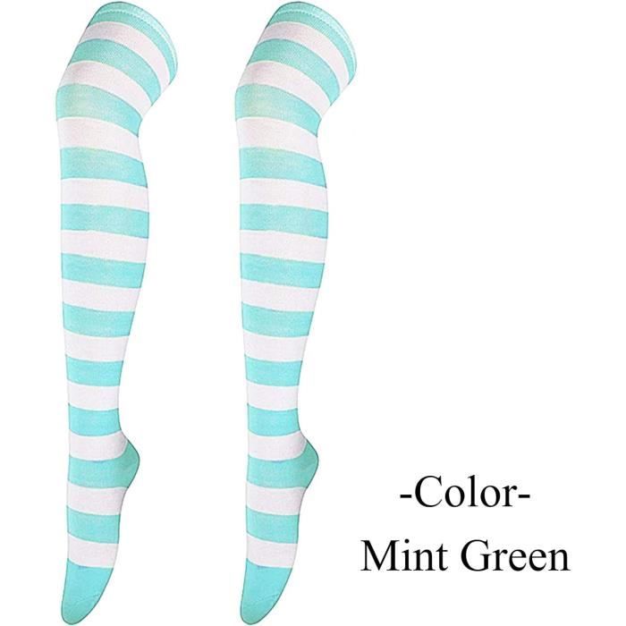 Chaussettes Hautes Au-dessus Du Genou Pour Femmes/filles - Taille 91 Cm - Neuf Avec étiquettes - Coton Mélangé
