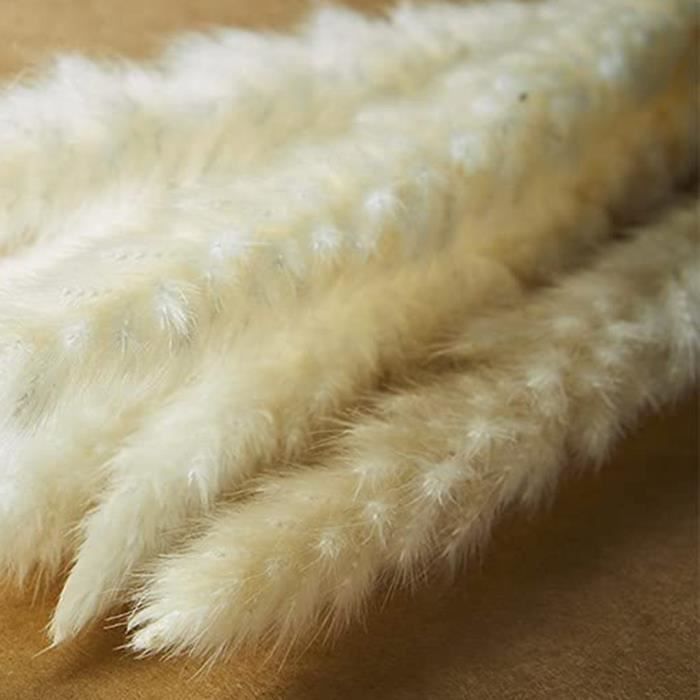 40 Pièces De 45 Cm De Pampa Séchée Naturelle Blanche, Décoration De