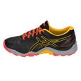 Chaussures de running femme Asics Gel-FujiTrabuco 6 - Noir/corail clair - Régulier - Running-3