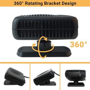 Chauffage de Voiture 12V 150W, Portable Réchauffeur de Voiture
