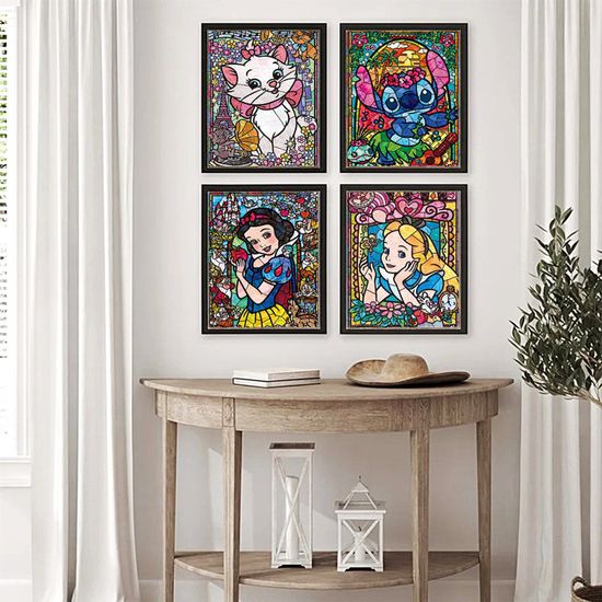 Tableau Art Diamant 5D Complet - Kit De Décoration Maison - Cadeau Créatif Neuf