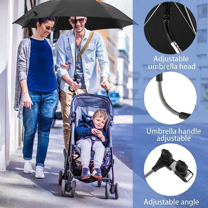 Ombrelle pour hot sale poussette double