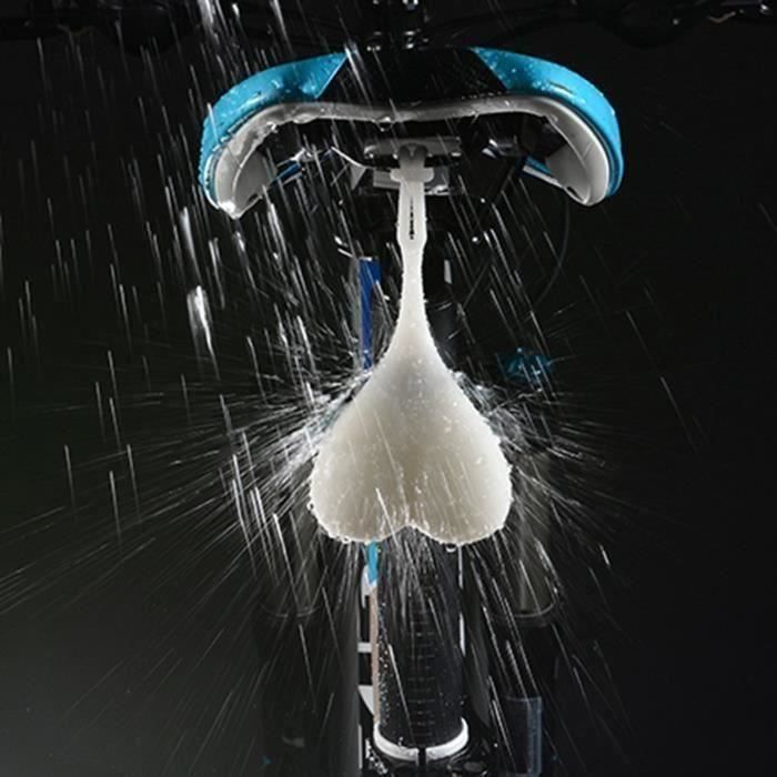 Feu Arrière De Vélo En Forme De Cœur LED – étanche, 3 Modes Lumineux, Clip Facile | Sécurité Et Décoration Pour Nuit Et Pluie - 2