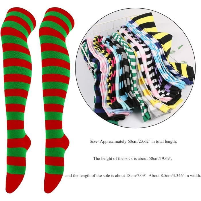 Bas Rays Femmes Au Dessus Genou Chaussettes Hautes Pour Dames Longues ...