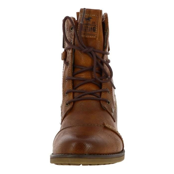 bottines a lacets mustang femme