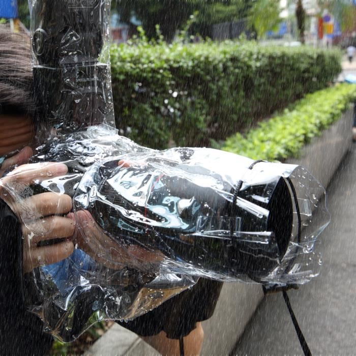 Housse Imperméable Meersee Pour Appareil Photo - Protection Pluie, Poussière - Pour Canon, Nikon DSLR