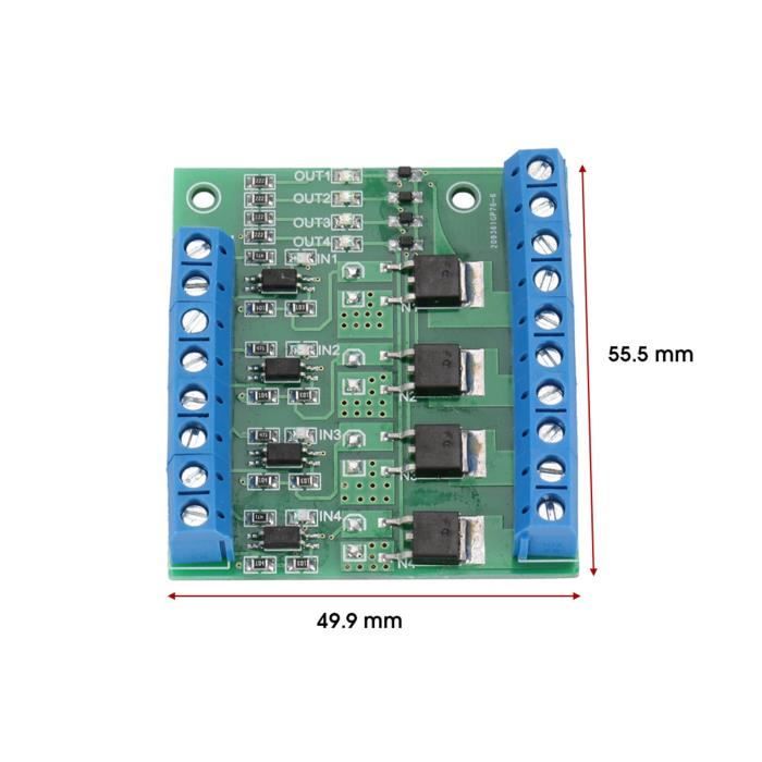 Module d'alimentation cc 3.3V 5V, MB102, pour Arduino, sans soudure, Mini  USB, Compatible avec la planche à p - Cdiscount Bricolage