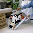 BABY EINSTEIN Zen's Activity Milestones tapis d'éveil avec barre en bois, jouets multisensoriels, dès la naissance-4