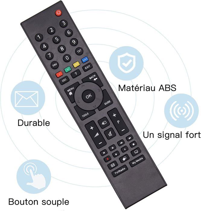 TÉLÉCOMMANDE GRUNDIG 2024618 universelles POUR DIVERS MARQUE TV LG