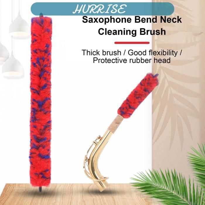 Brosse Nettoyage Saxophone – Pour Alto, Ténor, Basse – Fil Souple Et Pliable – Entretien Instrument - 1