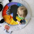 BABY EINSTEIN Zen's Activity Milestones tapis d'éveil avec barre en bois, jouets multisensoriels, dès la naissance-7
